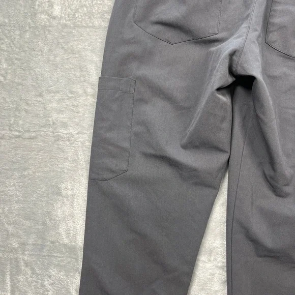 Mandala Scrub Joggers Women XXS Petite Gray Equa-Tek Cargo Medical Pants - Picture 7 of 14